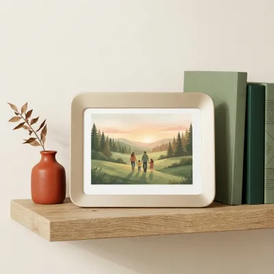 Illustration of Aura Digital Picture Frame