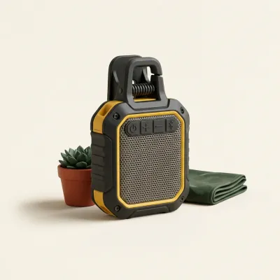Illustration of DEWALT Wearable Bluetooth Speaker