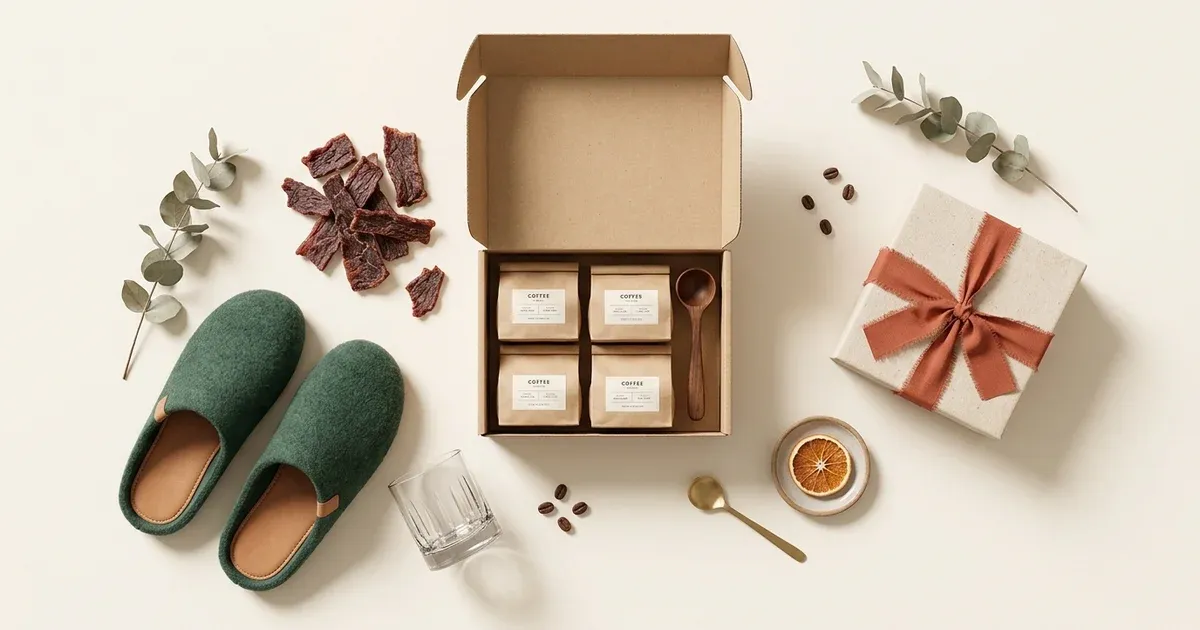 Illustration of gift ideas: Gifts for Dad Who Wants Nothing: 15 Ideas That Aren't Clutter (2026)