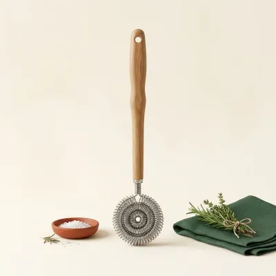 Illustration of GRILLART Bristle-Free Grill Brush and Scraper