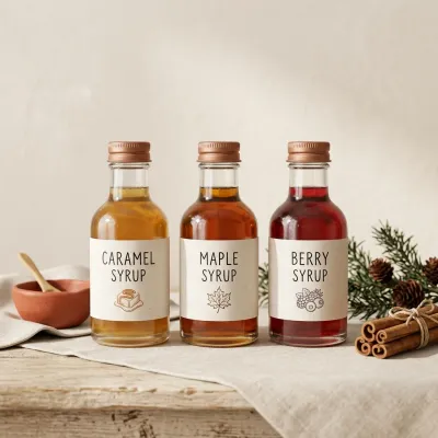 Illustration of Jordan's Skinny Syrups Sampler