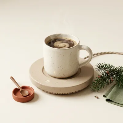 Illustration of Electric Coffee Mug Warmer