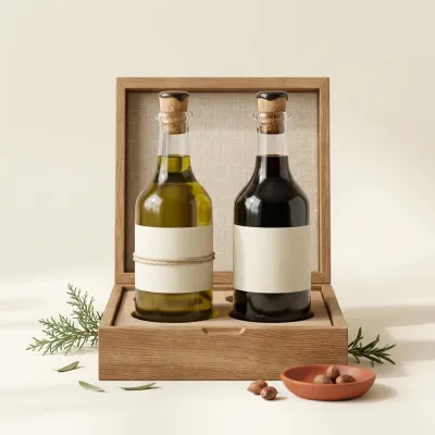Illustration of Viva Oliva Olive Oil and Balsamic Gift Set