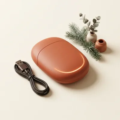 Illustration of Rechargeable Electric Hand Warmer