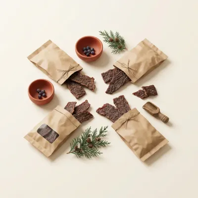 Illustration of Righteous Felon Beef Jerky Variety Pack