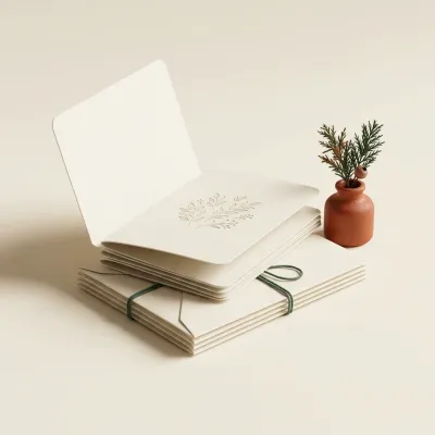 Illustration of Graphique Embellished Notecard Set